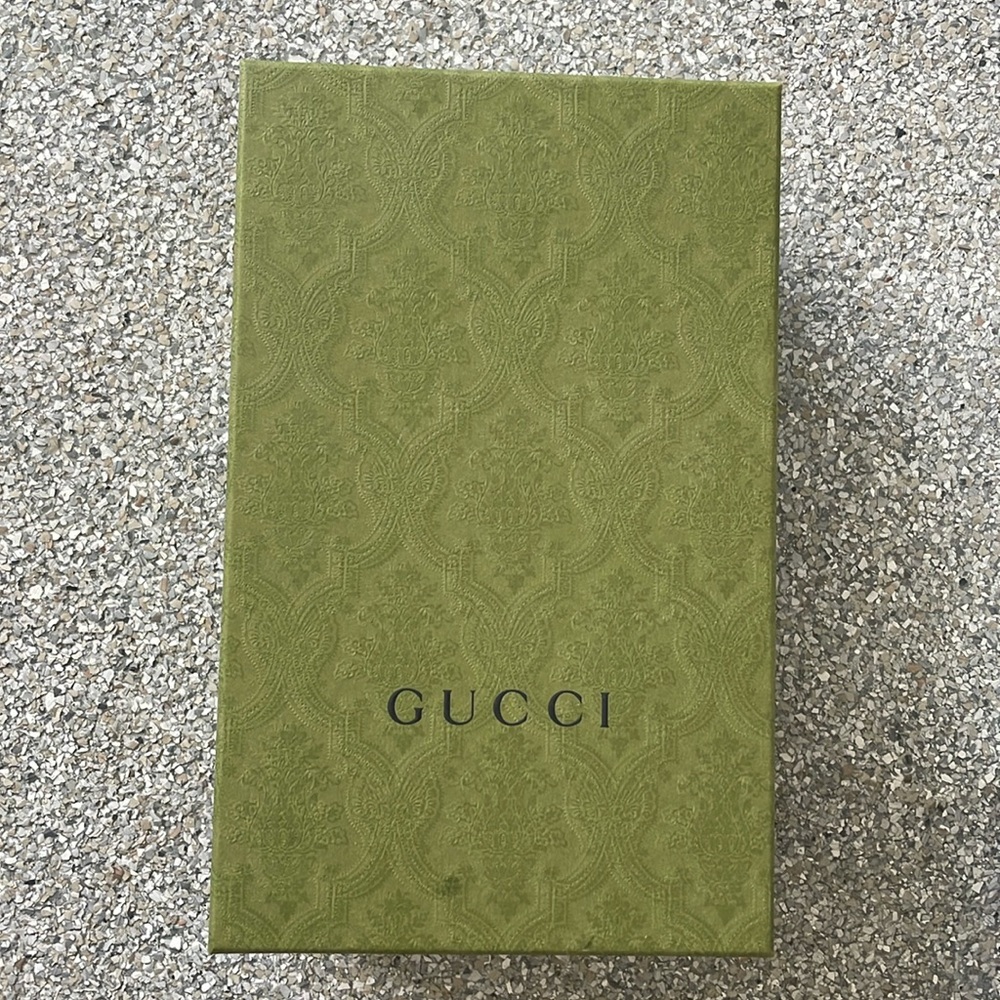 Empty Gucci box
